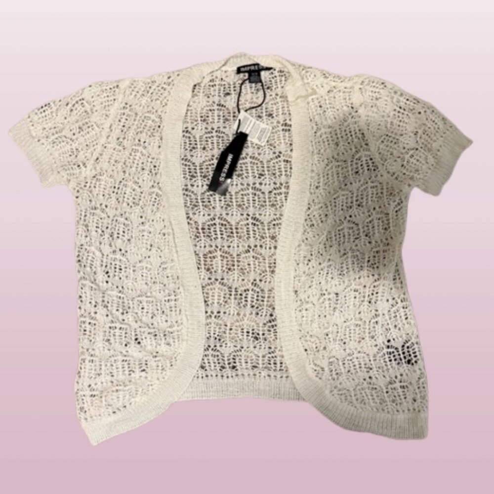 Crochet Bolero Cardigan Top